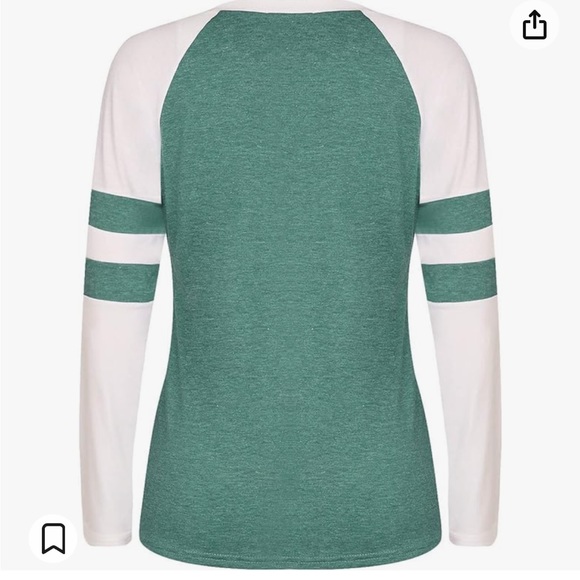 Nursing Shirt; Raglan Sleeve (long sleeve) - Picture 3 of 5